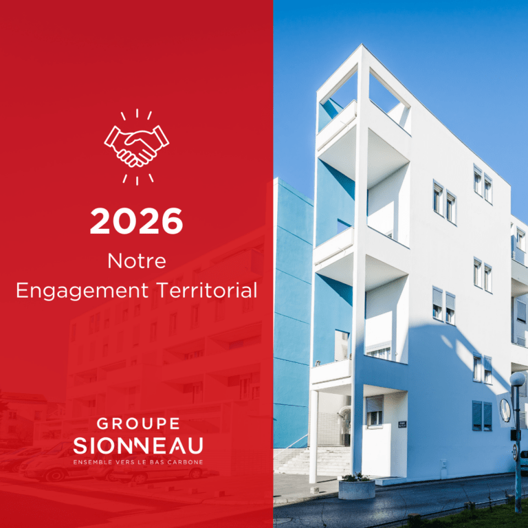 Illustration de l’engagement du Groupe SIONNEAU en 2026 pour la rénovation durable et l’entretien du bâti sur les territoires